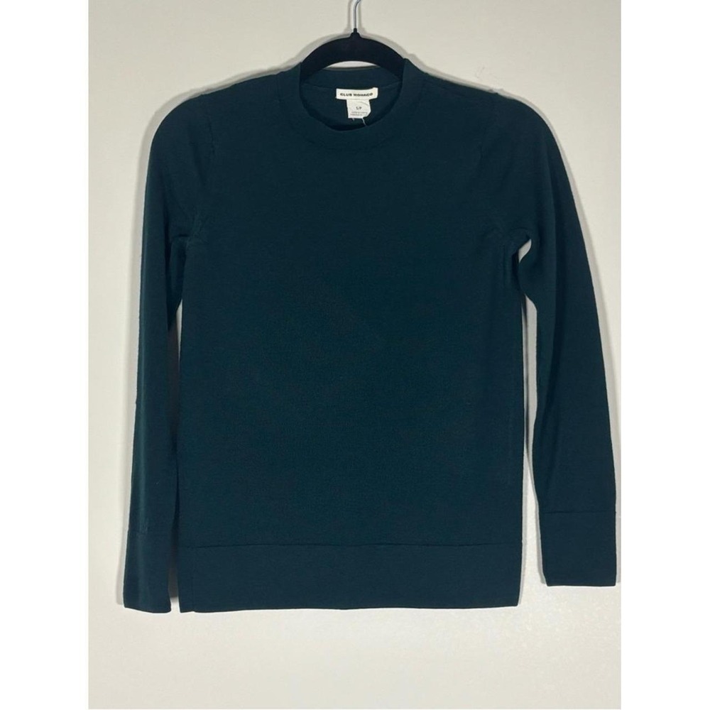Club Monaco Crewneck Knit‎ Sweater Green